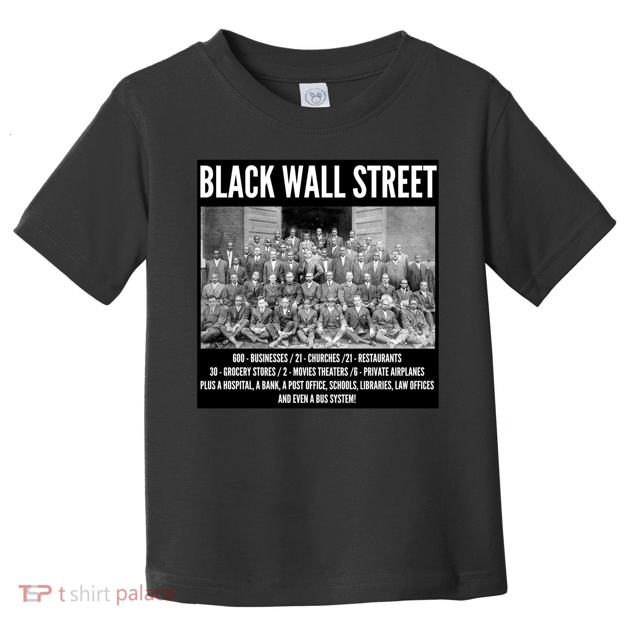 Black Wall Street Black History Toddler T-Shirt