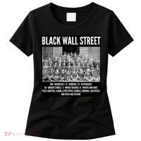 Black Wall Street Black History Women's T-Shirt thumb 0