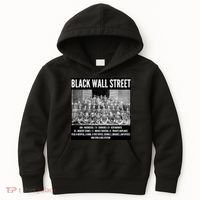 Black Wall Street Black History Kids Hoodie thumb 0