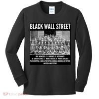 Black Wall Street Black History Kids Long Sleeve Shirt thumb 0