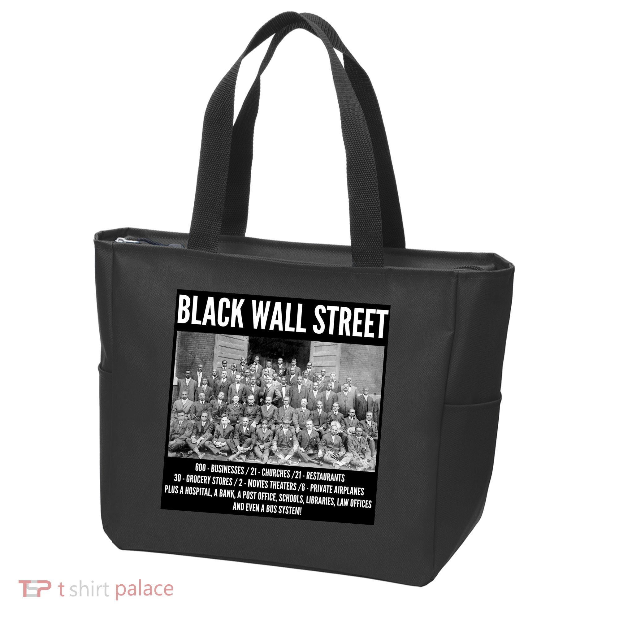 Black Wall Street Black History Tote Bag