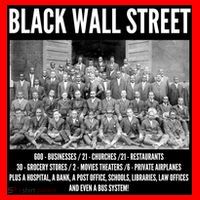 Black Wall Street Black History Santa Hat thumb 1