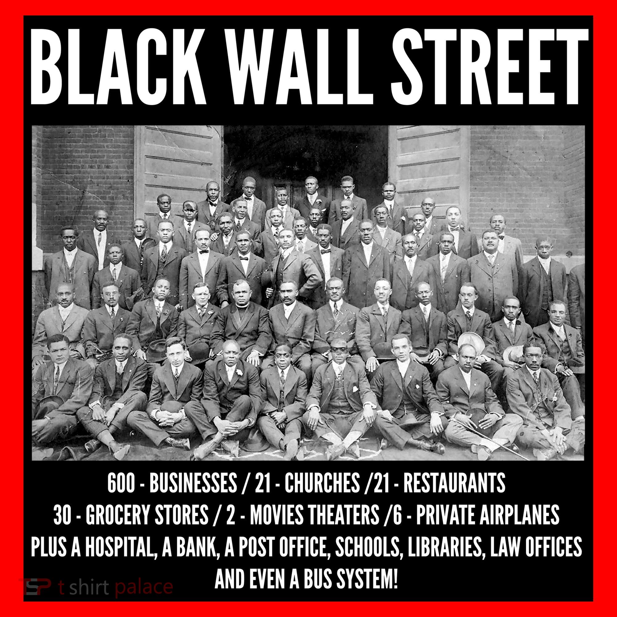 Black Wall Street Black History Santa Hat