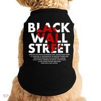 Black Wall Street Black History Month Doggie Tank thumb 0