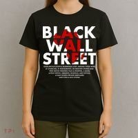 Black Wall Street Black History Month T-Shirt thumb 4