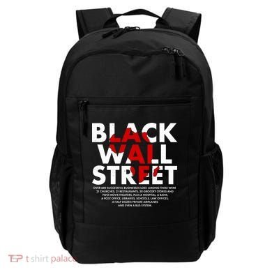 Black Wall Street Black History Month Backpack