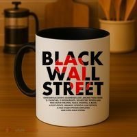 Black Wall Street Black History Month Coffee Mug thumb 4