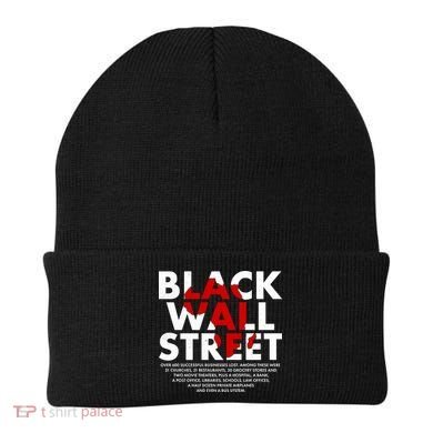 Black Wall Street Black History Month Beanie