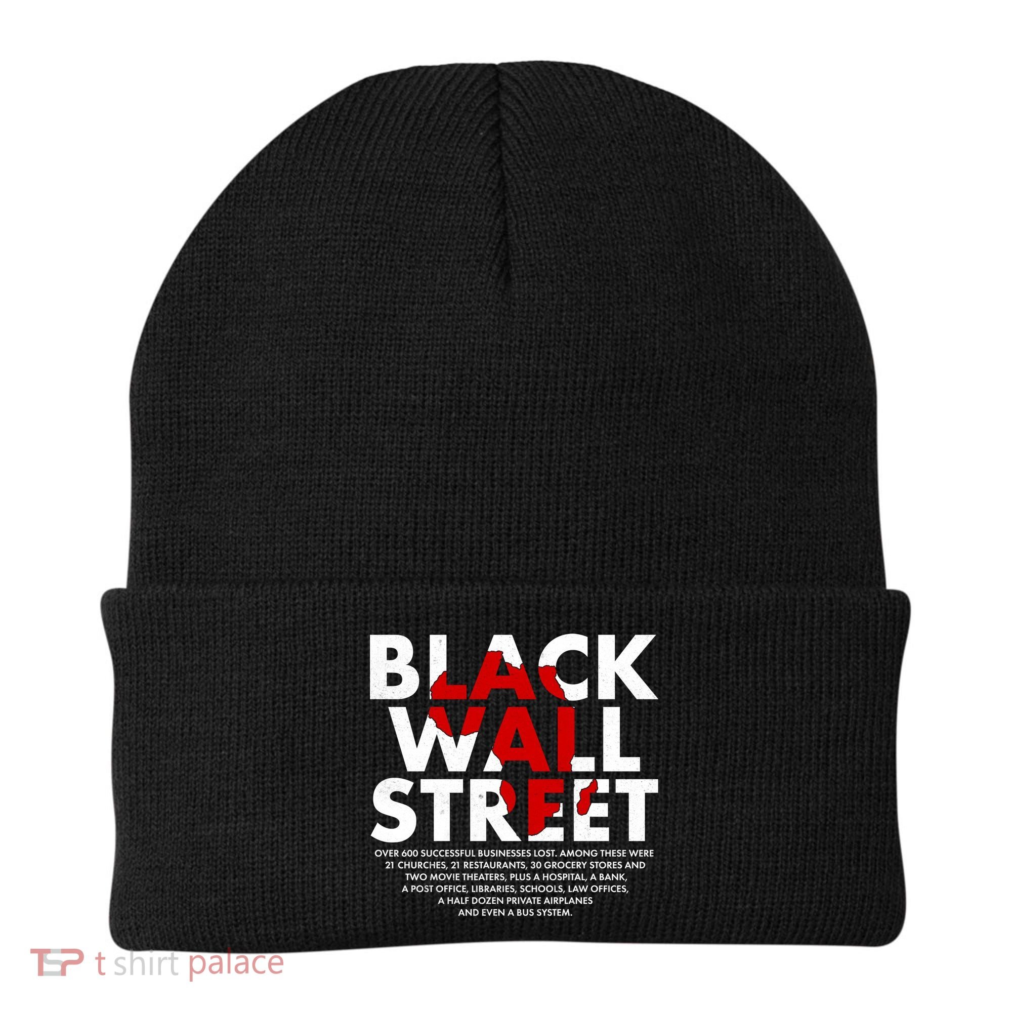 Black Wall Street Black History Month Beanie