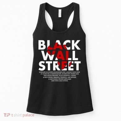 Black Wall Street Black History Month Women's Tank Top