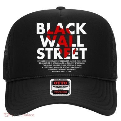 Black Wall Street Black History Month Hat