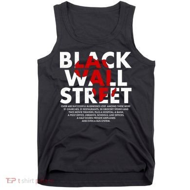 Black Wall Street Black History Month Tank Top
