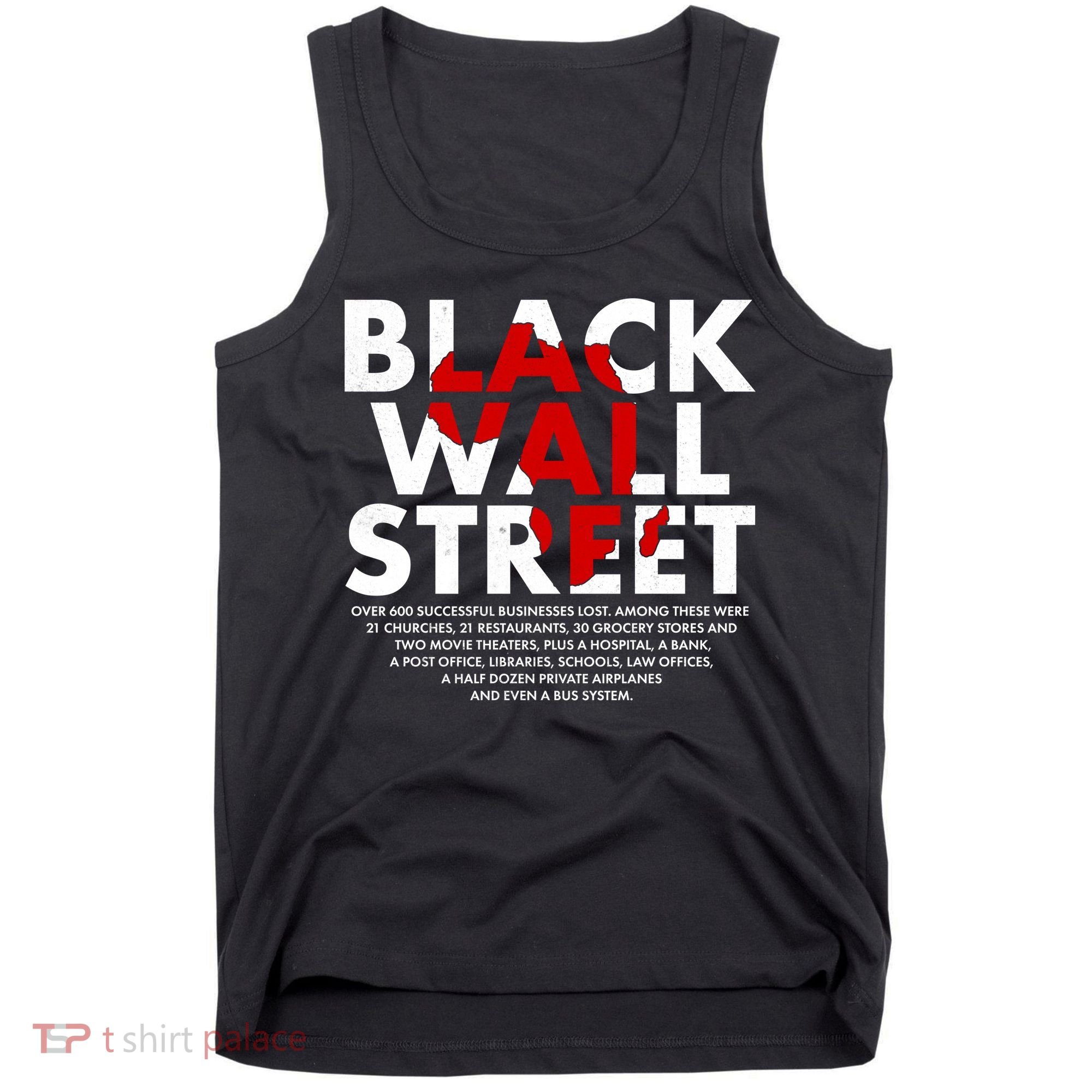 Black Wall Street Black History Month Tank Top
