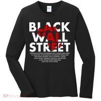 Black Wall Street Black History Month Women's Long Sleeve Shirt thumb 0