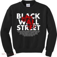 Black Wall Street Black History Month Kids Sweatshirt thumb 0