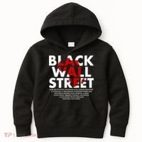 Black Wall Street Black History Month Kids Hoodie thumb 0