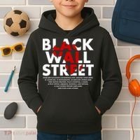 Black Wall Street Black History Month Kids Hoodie thumb 2