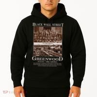 Black Wall Street Never Forget Greenwood Tulsa Oklahoma Hoodie thumb 2