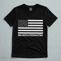 #BlackLivesMatter USA Flag T-Shirt thumb 5