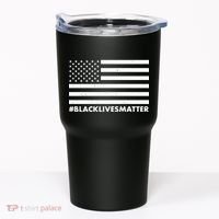 #BlackLivesMatter USA Flag Tumbler thumb 0
