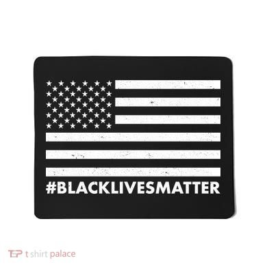 #BlackLivesMatter USA Flag Mousepad