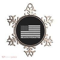 #BlackLivesMatter USA Flag Ornament thumb 0