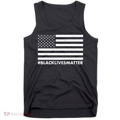 #BlackLivesMatter USA Flag Tank Top