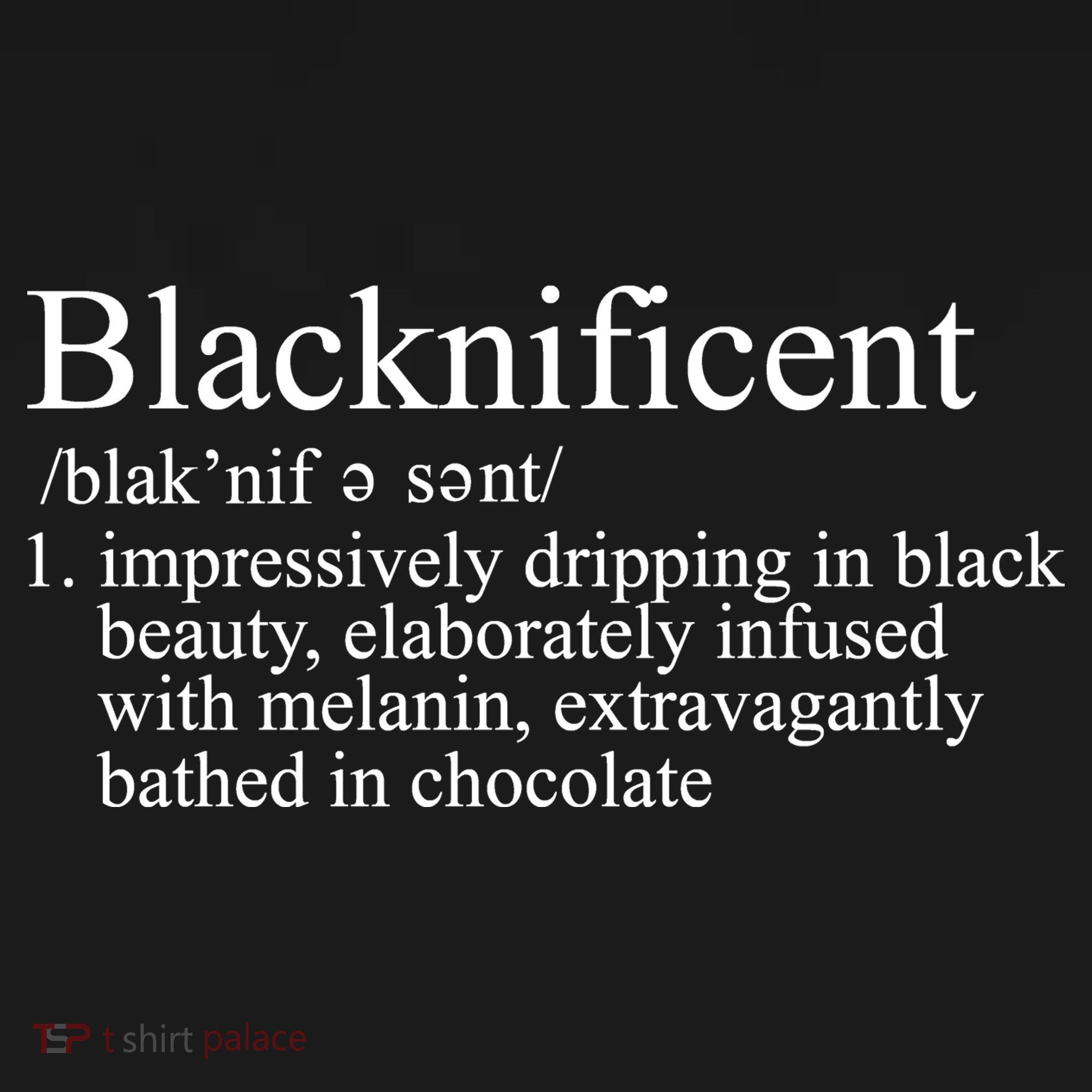 Blacknificent Definition  Tank Top