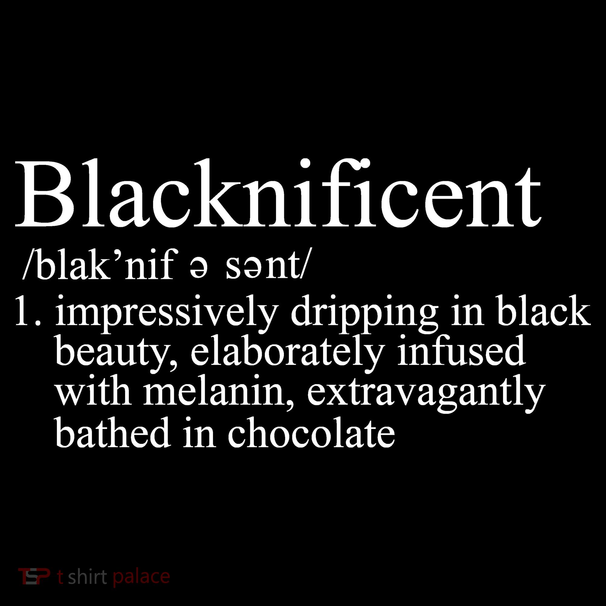 Blacknificent Definition  Kids Hoodie