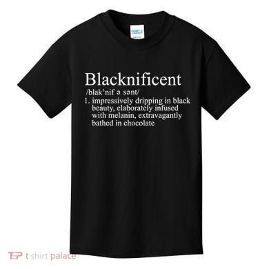 Blacknificent Definition  Kids T-Shirt