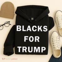Blacks For Trump Hoodie thumb 4