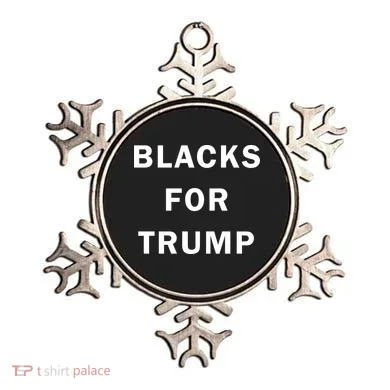 Blacks For Trump Ornament
