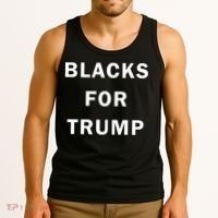 Blacks For Trump Tank Top thumb 3