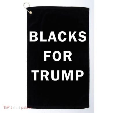 Blacks For Trump Golf Towel