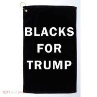 Blacks For Trump Golf Towel thumb 0
