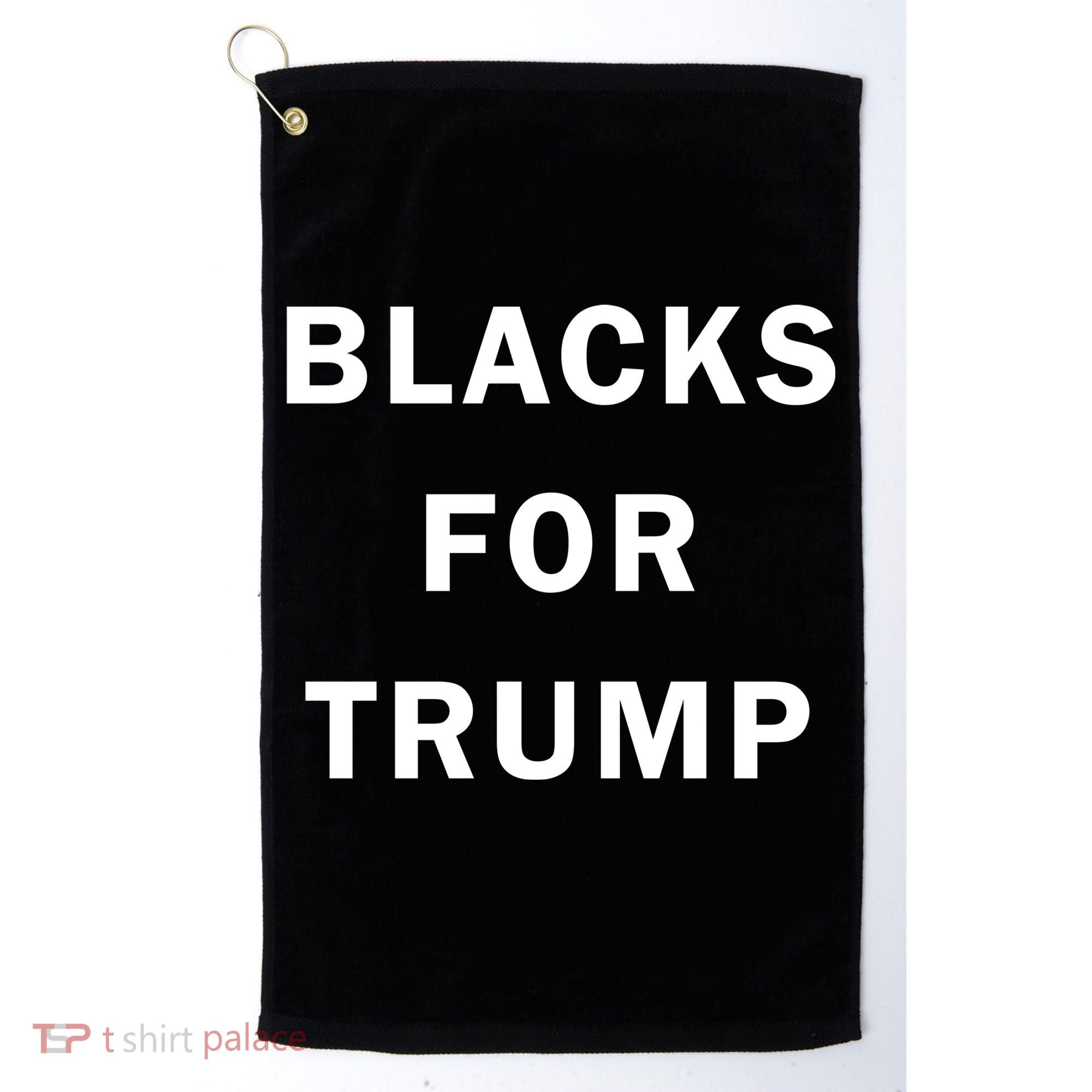 Blacks For Trump Golf Towel