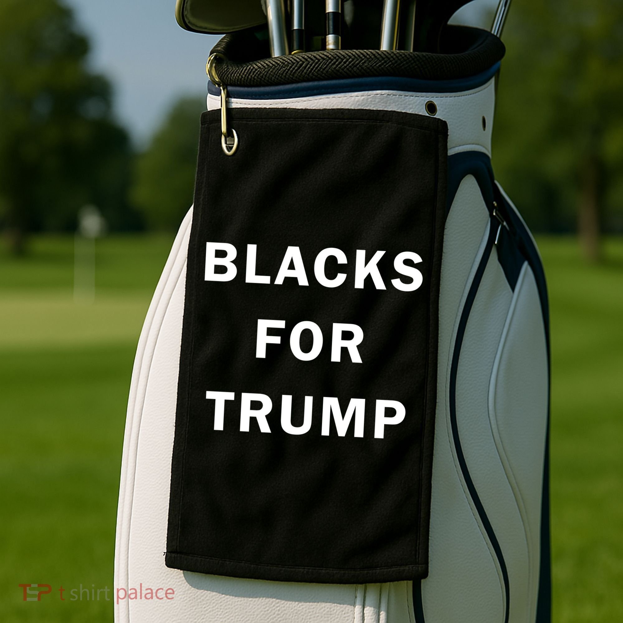 Blacks For Trump Golf Towel