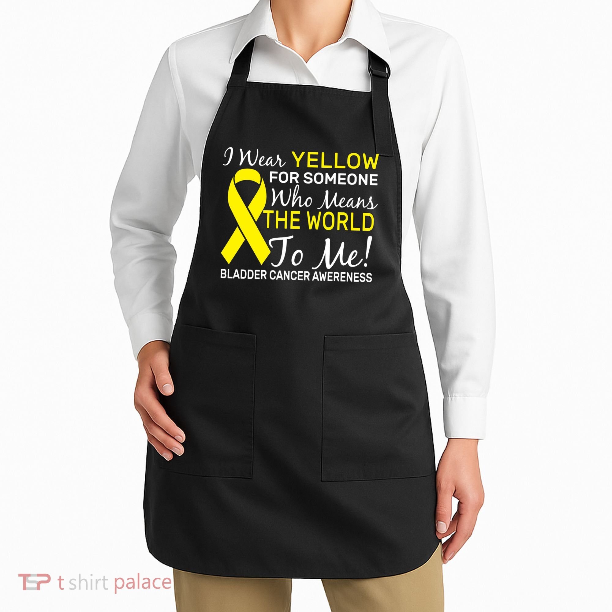 Bladder Cancer Awareness Apron