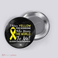 Bladder Cancer Awareness Button thumb 0