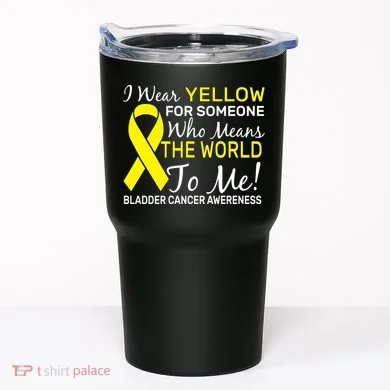 Bladder Cancer Awareness Tumbler