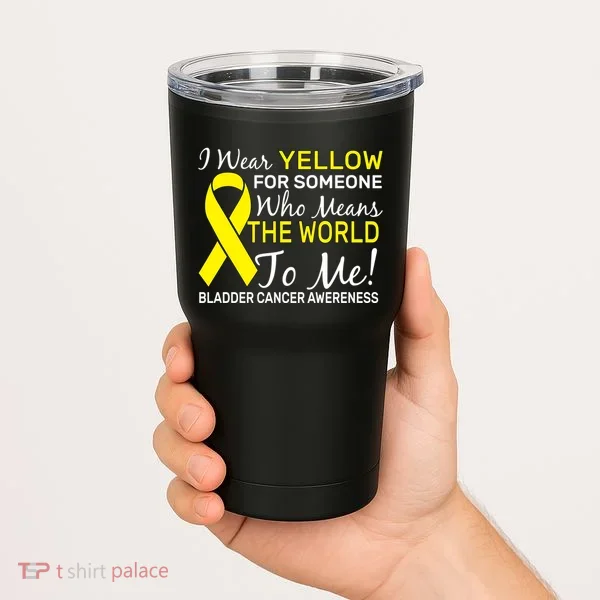 Bladder Cancer Awareness Tumbler