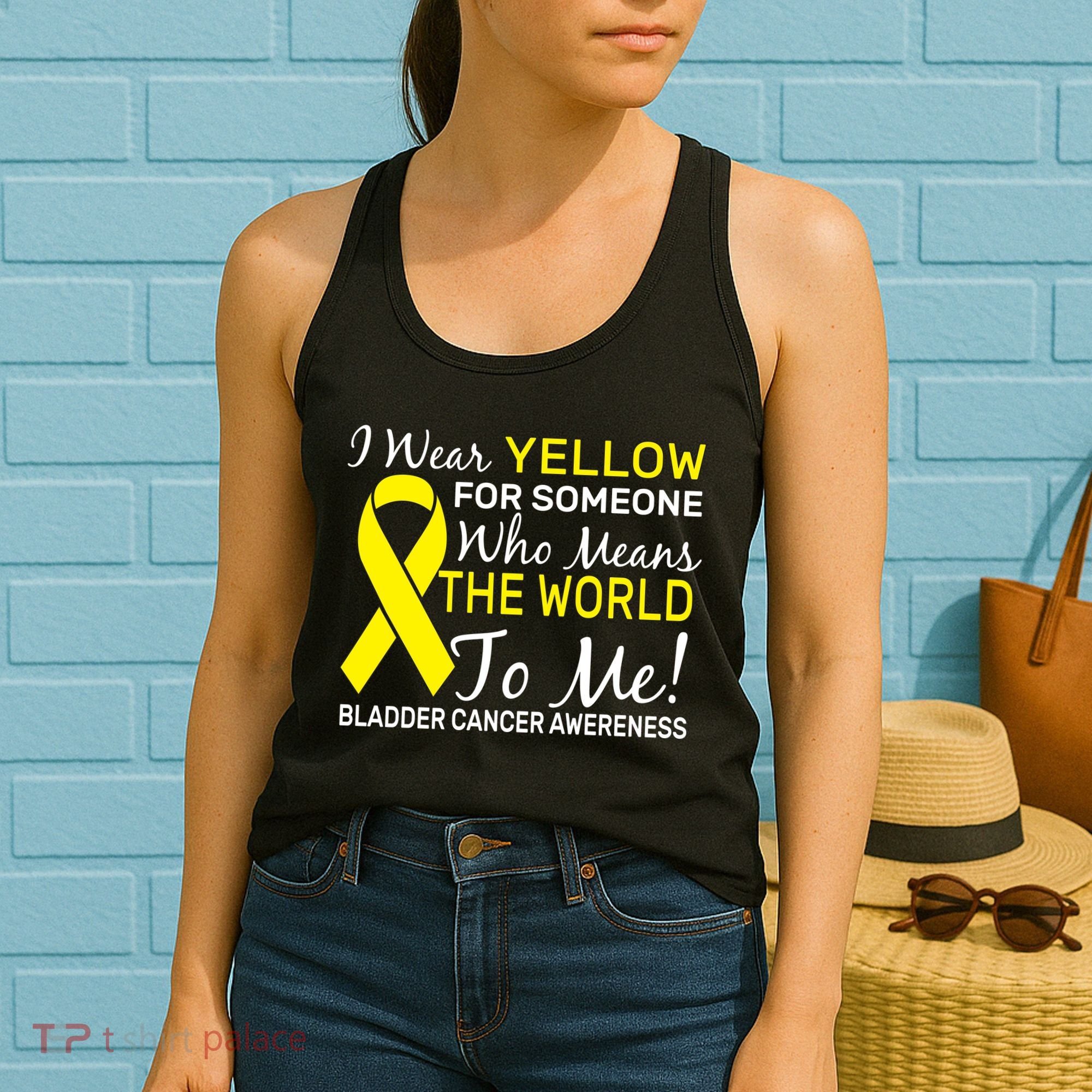 Bladder Cancer Awareness Women's Tank Top