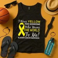 Bladder Cancer Awareness Tank Top thumb 4