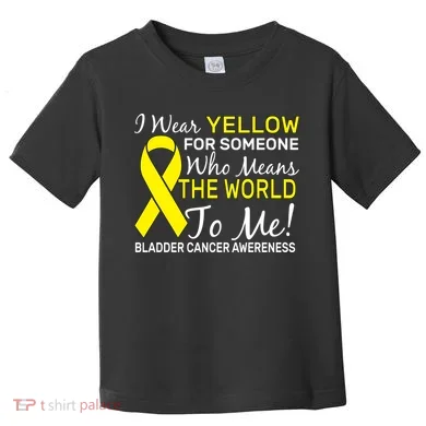 Bladder Cancer Awareness Toddler T-Shirt