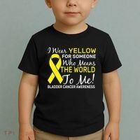 Bladder Cancer Awareness Toddler T-Shirt thumb 2