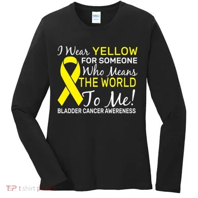 Bladder Cancer Awareness Women's Long Sleeve Shirt