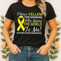 Bladder Cancer Awareness Women's T-Shirt thumb 2