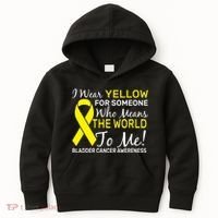 Bladder Cancer Awareness Kids Hoodie thumb 0