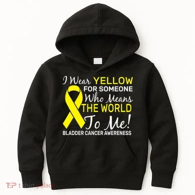 Bladder Cancer Awareness Kids Hoodie