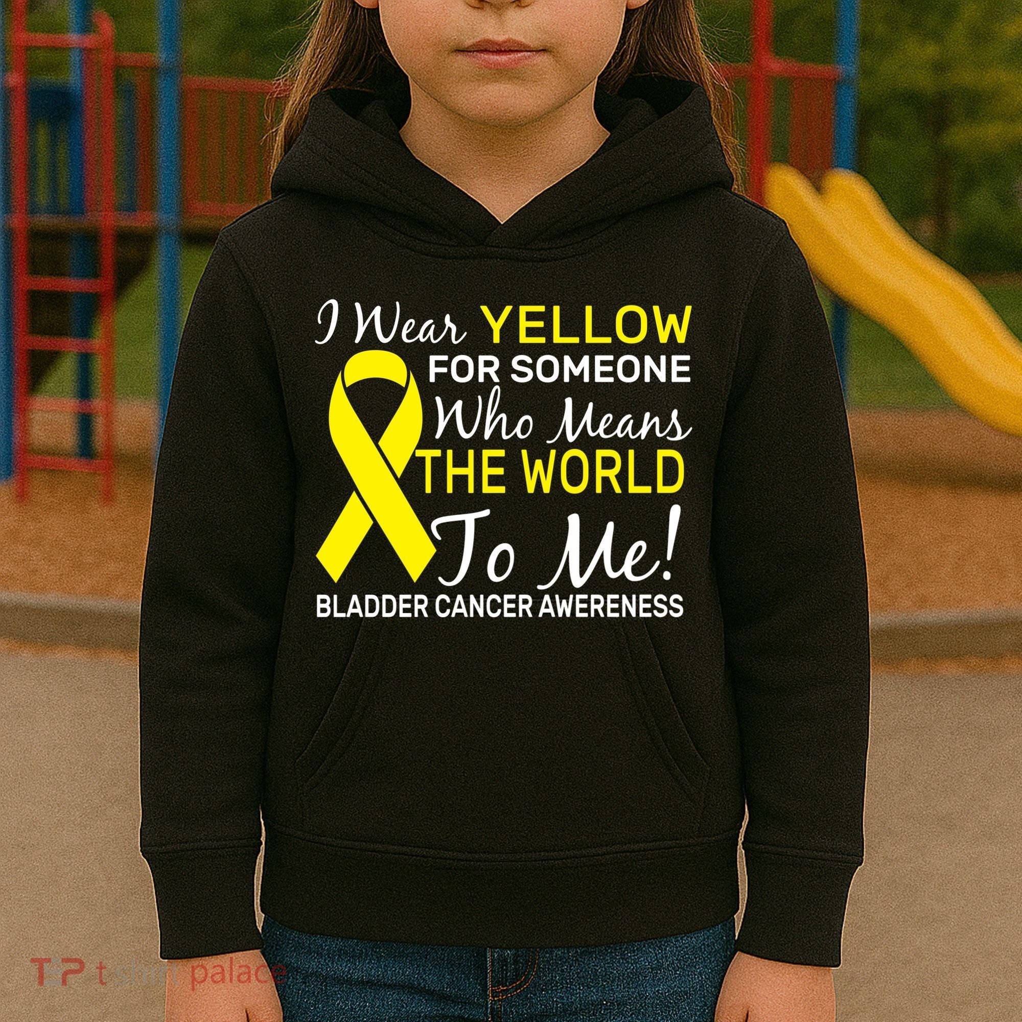 Bladder Cancer Awareness Kids Hoodie